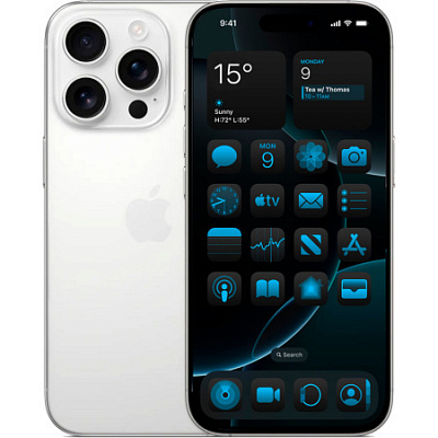 Смартфон Apple iPhone 16 Pro (eSIM) 512 ГБ белый титан